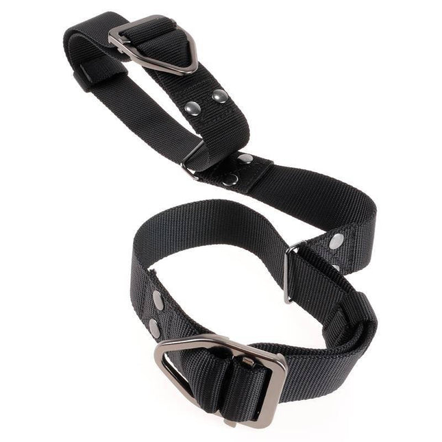 Bicep Bender heavy-duty nylon straps with stainless steel lock rings for adjustable restraint - COMMAND collection by Sir Richard's.