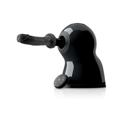 The Bigger Bang Thrusting and Rotating Sex Machine, powerful compact pleasure device with thrusting and rotating features.