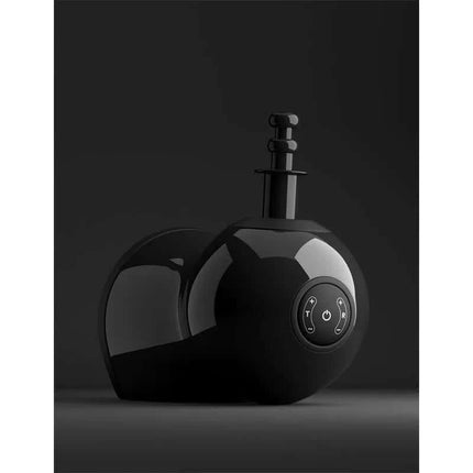 The Bigger Bang Thrusting and Rotating Sex Machine with high-output Japanese motor in sleek black design.