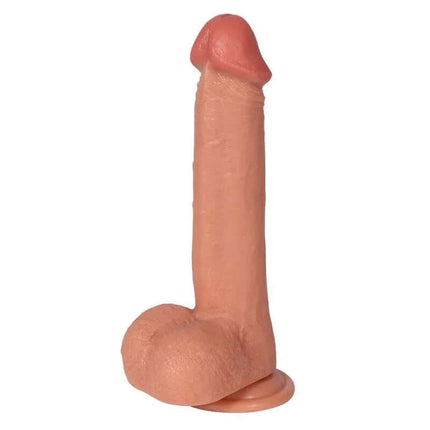 Bill Dildo Dual Layer Silicone 8.66 designed for realistic feel and deep pleasure, made from phthalate-free silicone.