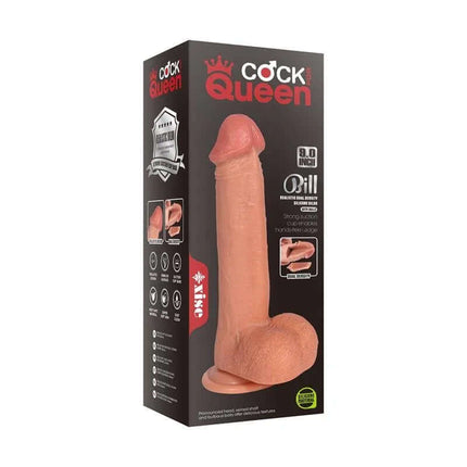 Box packaging of Bill Dildo Dual Layer Silicone 8.66", featuring realistic design for enhanced pleasure.