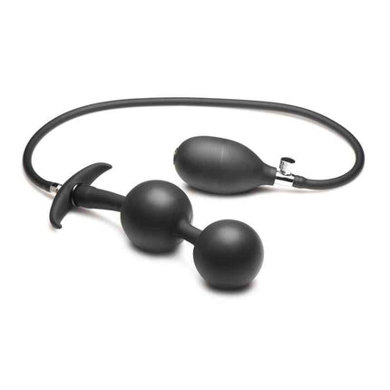 Ass Rattler Weighted Inflatable Anal Balls