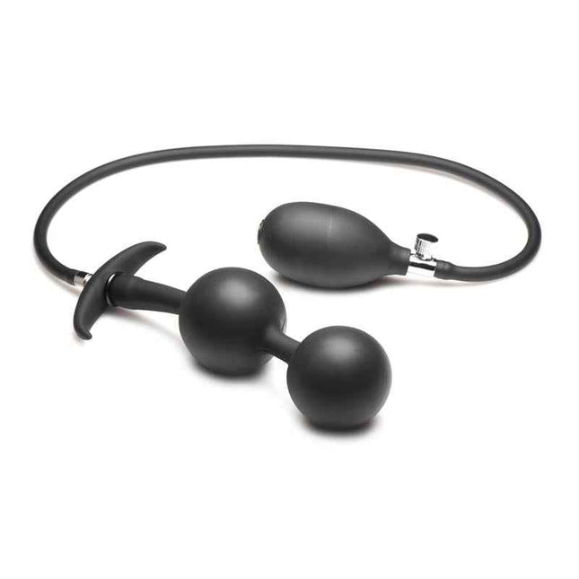 Ass Rattler Weighted Inflatable Anal Balls