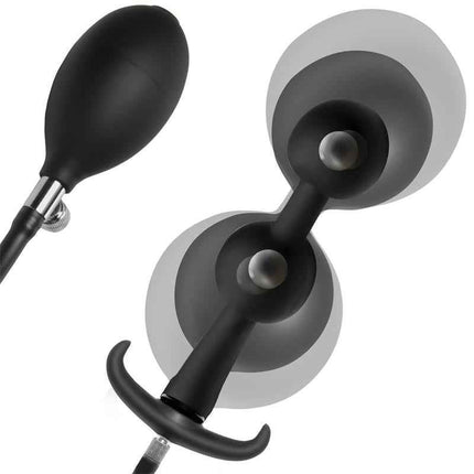 Ass Rattler Weighted Inflatable Anal Balls