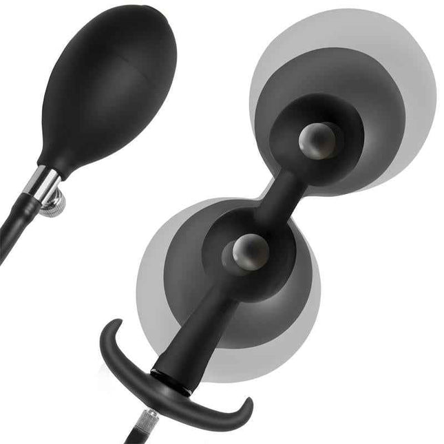 Ass Rattler Weighted Inflatable Anal Balls