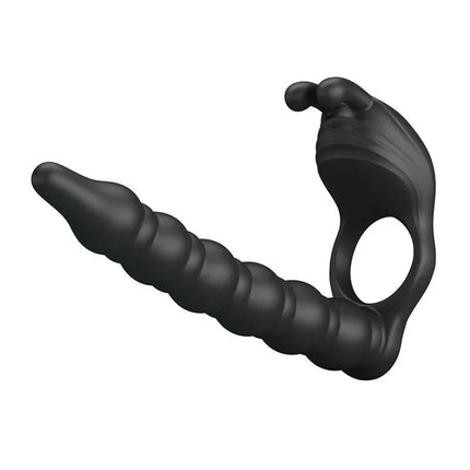 Blackney Cock Ring Vibrator Plug Silicone with 7 vibration functions for enhanced pleasure and performance