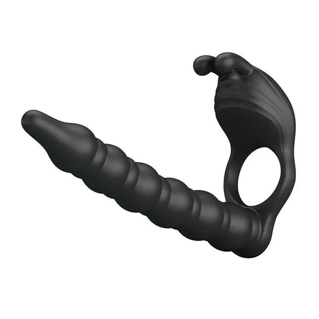 Blackney Cock Ring Vibrator Plug Silicone with 7 vibration functions for enhanced pleasure and performance