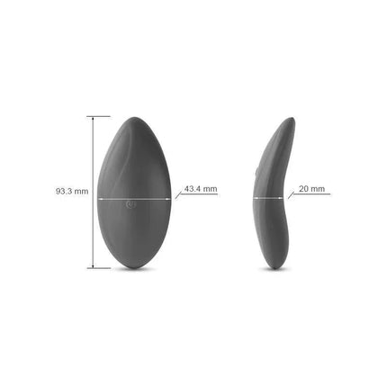 Dimensions of Bliss Vibrating Panties USB Remote Control USB Silicone