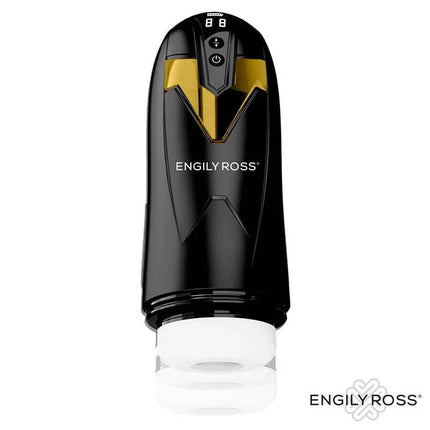 Bloster Automatic Thrusting Male Masturbator with sleek black design and intuitive controls for enhanced solo sessions.