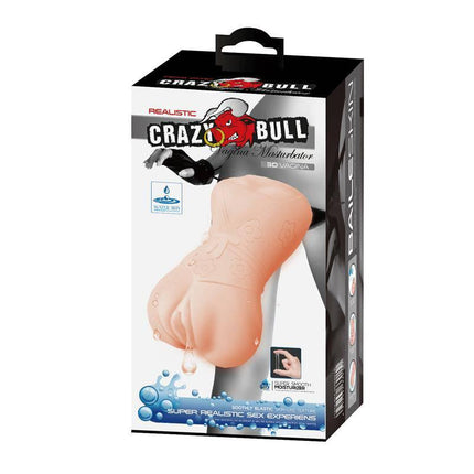 Body Vagina Masturbator Water Skin in packaging, featuring a lifelike design for realistic solo experiences and intense pleasure.