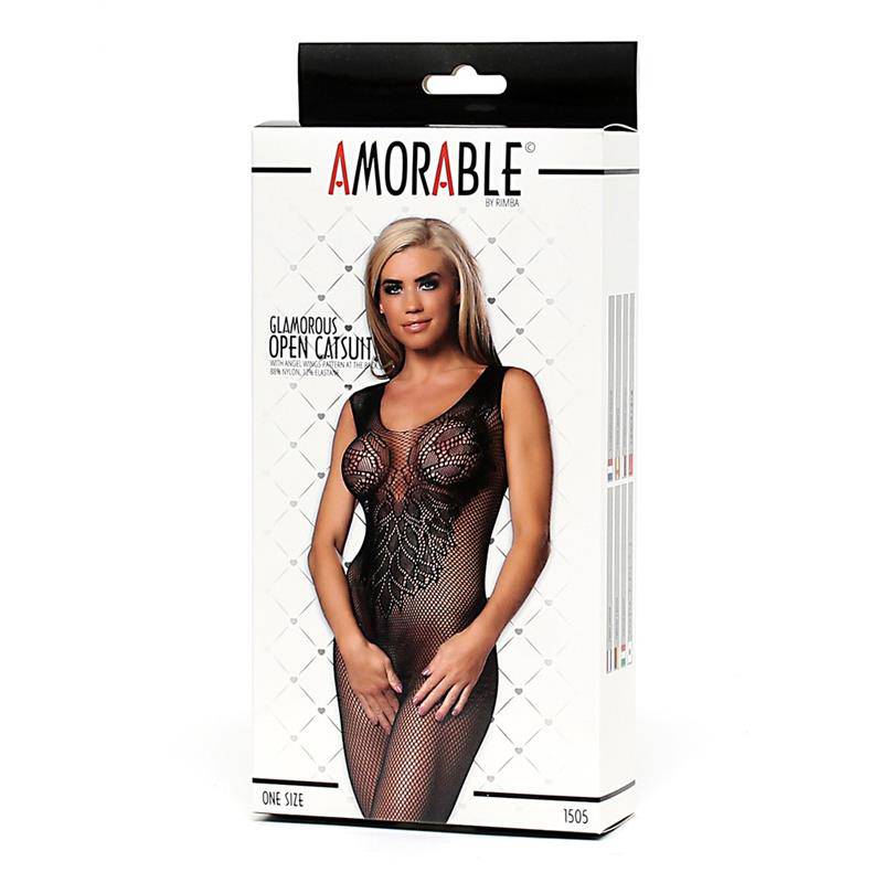 Bodystocking Open Crotch One Size - secretsextoys.store