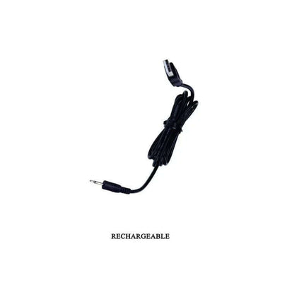 Black USB rechargeable cable for Bolas Vaginales con Vibración Willie Clave 25.