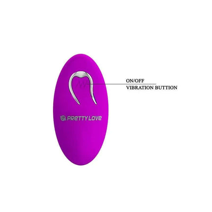 Bolas Vaginales con Vibración Willie Clave 25 remote control with on/off button for effortless operation.