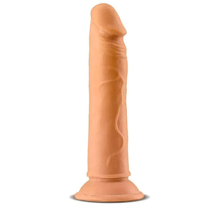 Bon Realistic Dildo with Suction Cup 7.5 Flesh showcasing lifelike design and strong suction base for hands-free use.