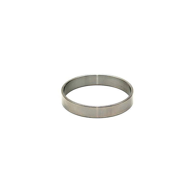 Bondage Play Steel Cock Ring in silver, made from surgical steel, available in multiple sizes for enhanced intimate experiences.