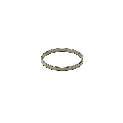 Bondage Play Steel Cock Ring, surgical-grade stainless steel circular design for smooth bondage experience.