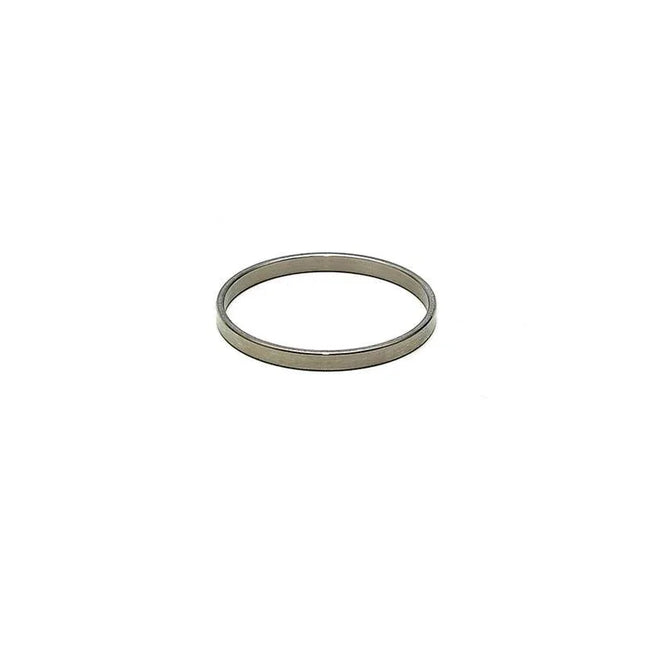 Bondage Play Steel Cock Ring, surgical-grade stainless steel circular design for smooth bondage experience.