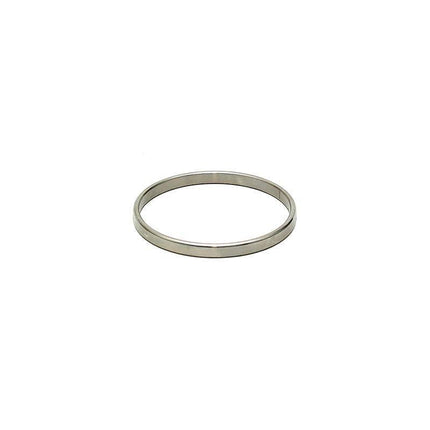 Bondage Play Steel Cock Ring made of surgical-grade stainless steel for durability and easy cleaning.