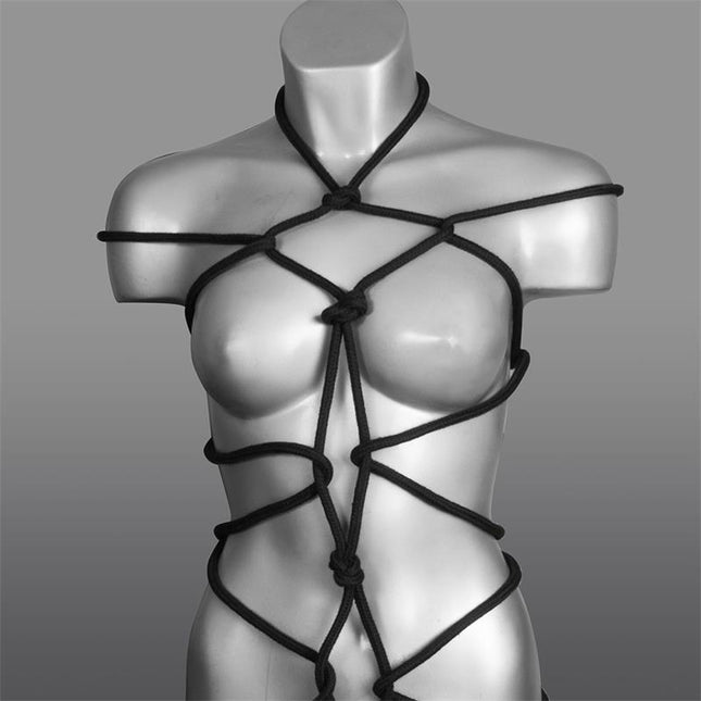 Bondage Rope 10 m Black
