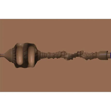 Inner texture of Boost Blast Masturbator Anus showing ribbed design and suction system.