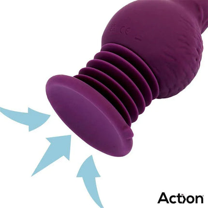 Booster Ultra Jet Thruster Vibrator with Powerfull Suction Cup showcasing powerful grip and advanced design for ultimate pleasure.