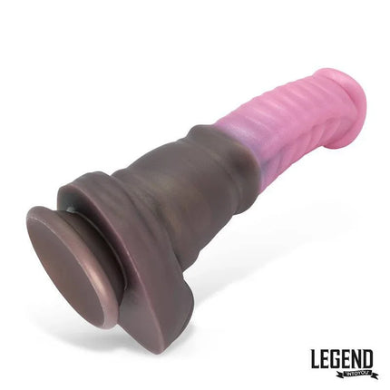 Bootor Liquid Silicone Dildo 25 cm with bi-color design and ultra-silky texture for comfort and durability by Legend Dildos.