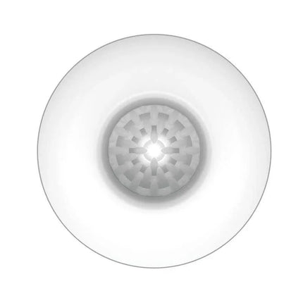 Interior view of Bourbon Barrel Male Masturbator for Ultimate Satisfaction, showcasing flexible, lifelike sleeve design for enhanced pleasure.