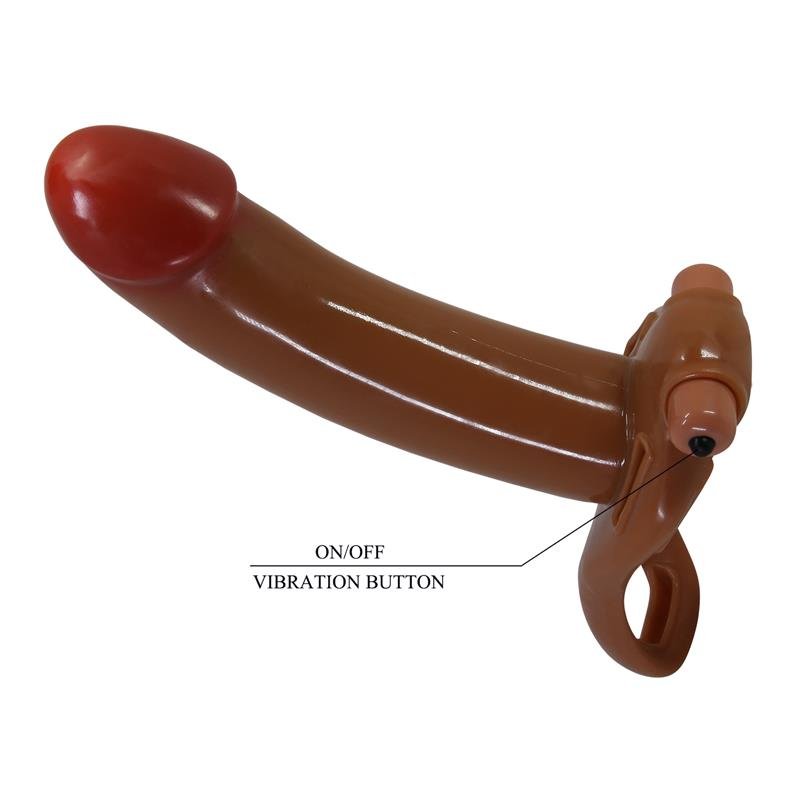 Bradden Universal Strap On with Vibrating Hollow Dildo 6.7 - secretsextoys.store