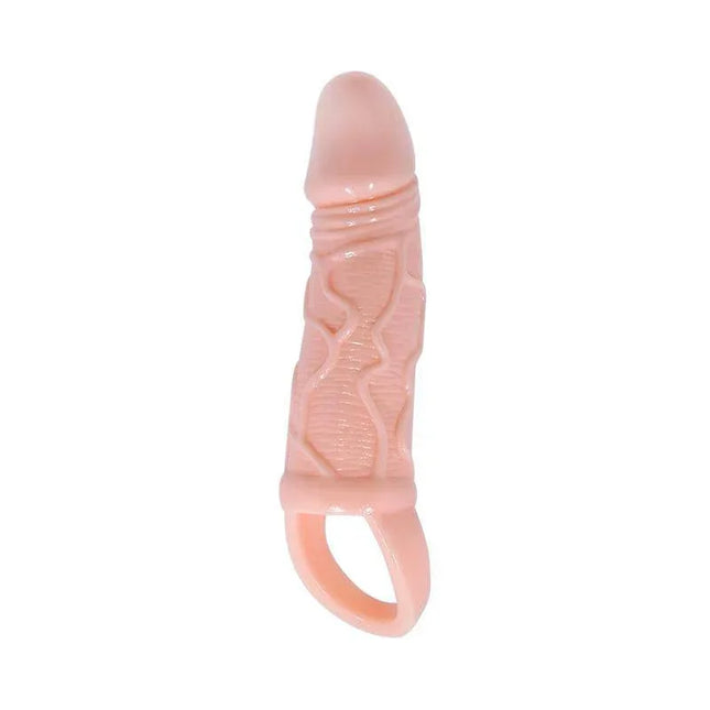 Brayden Stretchy Penis Sleeve for Max Erection with textured surface and ball ring, designed for enhanced sensation and performance.