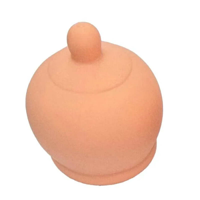 Breast Shaped Anti-Stress Ball with soft squeezable texture for party gifts and stress relief, ideal for bachelorette events.