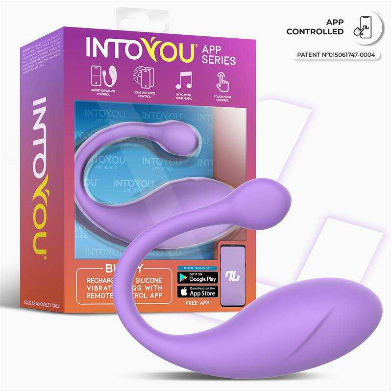 Bulby Egg Vibrator with App Lavander - secretsextoys.store