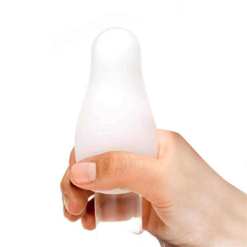 Bumpy Masturbator Egg Elastic Green - secretsextoys.store