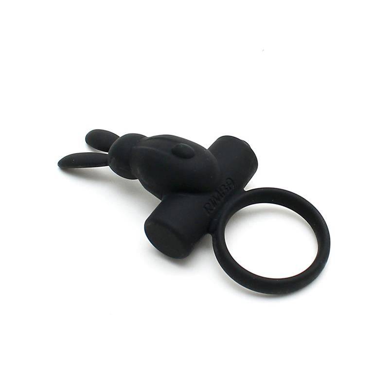 Bunny Cock Ring Vienna Black - secretsextoys.store