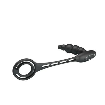Butt Plug and Penis Ring with Vibration featuring dual-stimulation design for enhanced pleasure and intimacy