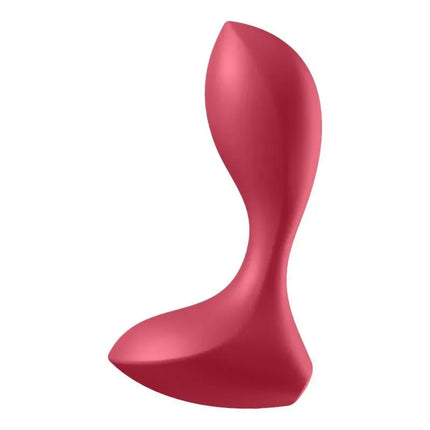 Butt Plug Backdoor Lover Red - 12-Function USB-Rechargeable Anal Plug with ergonomic design for enhanced pleasure