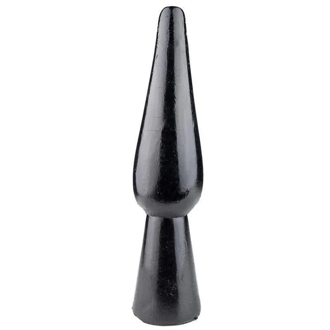 Butt Plug Derato 25 cm with rounded tip and wide base, made of vinyl for comfort and safety, 25 cm insertable length and 6 cm diameter.