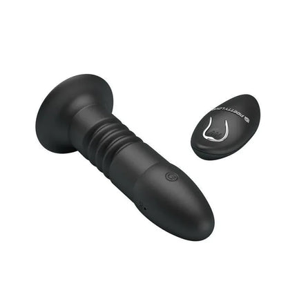 Butt Plug Magic Jinger Up and Down Movement with remote control for advanced anal pleasure and vibration customization.