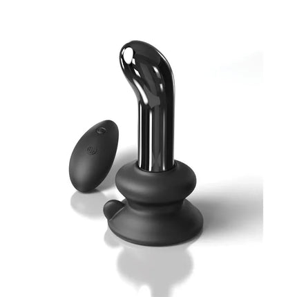 Butt Plug No. 84, handcrafted glass massager from the Icicle collection, featuring hypoallergenic and non-porous glass design.