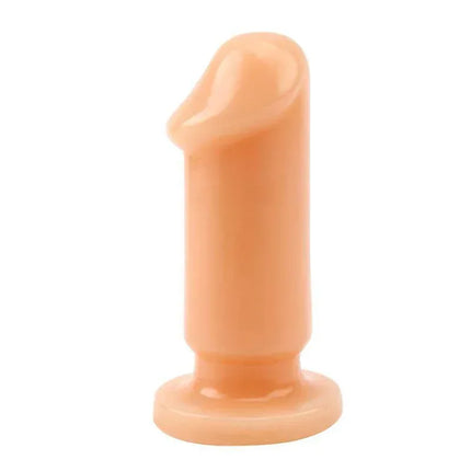 Butt Plug Small Slim - Beginner-friendly anal toy with gentle design, 9 cm length and 3.3 cm width, made of phthalate-free R-Skin material.