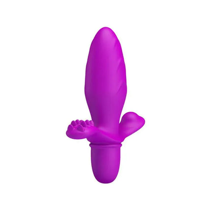 Butt Plug with Vibration Fitch Purple in ergonomic design for tailored stimulation