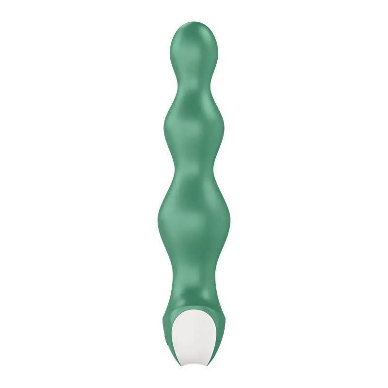 Butt Plug with Vibration Lolli Plug 2 Green - secretsextoys.store