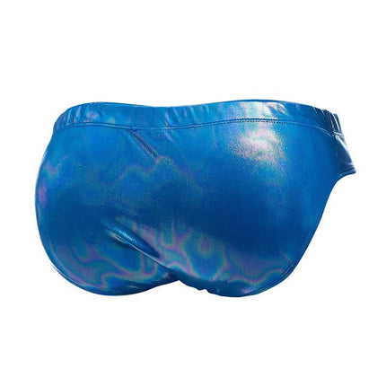 C4M Emerald Swiwear Blue men's swimwear in vibrant blue, showcasing modern design and premium fabric.