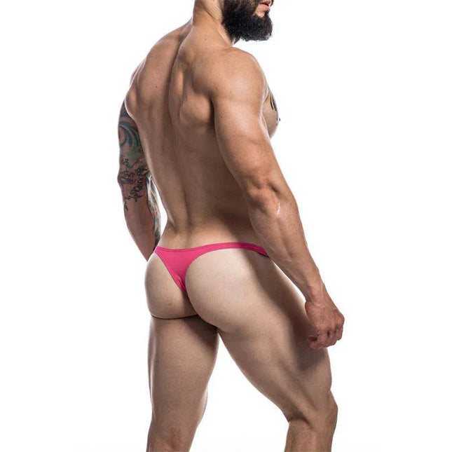 C4M03 Classic Thong Neon Coral by CUT4MEN showcasing bold fashion and premium comfort.