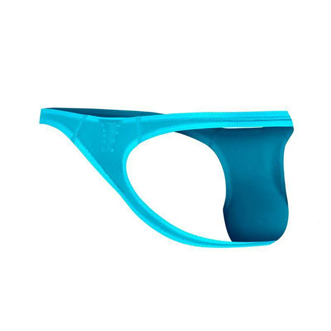 C4MSPX06 Brazilian Thong Turquoise featuring ergonomic design and quick-drying, chlorine-resistant fabric for stylish poolside wear.