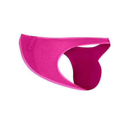 C4MSPX07 Capri Brief Hot Pink sleek men's underwear from CUT4MEN GLOW, stylish and comfortable for everyday wear.
