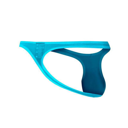 C4MSPX11 Micro Thong Turquoise in vibrant turquoise color, made from 80% polyamide and 20% elastane for style and comfort.