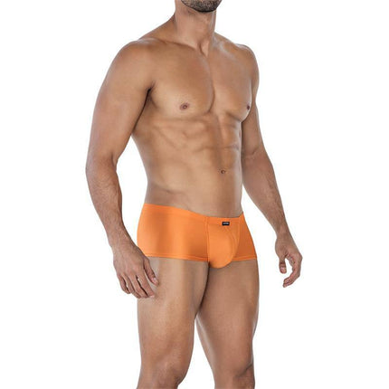 C4MSPX13 Hipster Brief Copper Spring on male model showcasing vibrant orange color