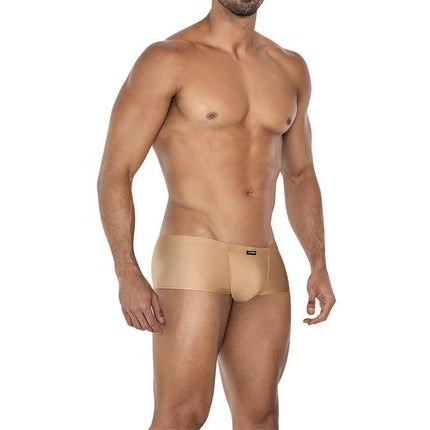 C4MSPX13 Hipster Brief Golden Sand by CUT4MEN shown in vibrant color with soft fabric.