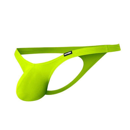 CUT4MEN Bulge Thong C4MSPXBUL02 String Bulge Fluo for men with natural push-up pouch, in bright fluorescent color.