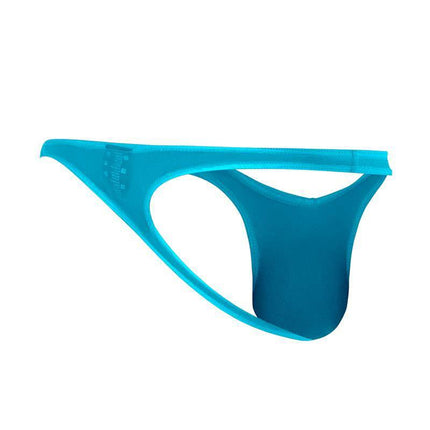 C4MSPXBUL02 String Bulge Turquoise men’s thong, turquoise SP4NDEX collection, everyday comfort and support underwear